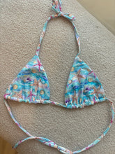 Load image into Gallery viewer, Starfish Tully String Bikini Triangle Top