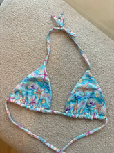 Load image into Gallery viewer, Starfish Tully String Bikini Triangle Top