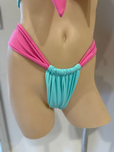 Load image into Gallery viewer, Pink Turquoise Bikini Set 6-10