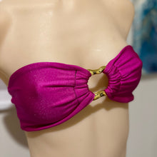 Load image into Gallery viewer, Customisable Tropez Straples Gold Buckle Top