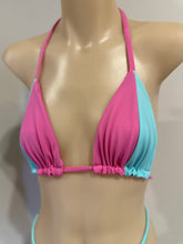 Load image into Gallery viewer, Pink Turquoise Bikini Set 6-10