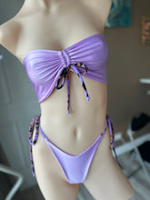 Load image into Gallery viewer, Purple two tone bikini set
