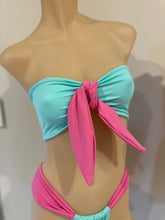 Load image into Gallery viewer, Pink Turquoise Bikini Set 6-10