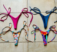 Load image into Gallery viewer, Customisable Bondi V Cut Tie Side Bikini Bottoms