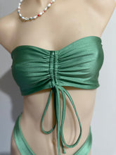 Load image into Gallery viewer, Shimmer Green Bikini Set 8-10