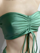 Load image into Gallery viewer, Shimmer Green Bikini Set 8-10