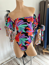 Load image into Gallery viewer, Off shoulder one piece (s-m)