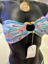 Load image into Gallery viewer, Starfish Tropez Strapless Gold Buckle Top