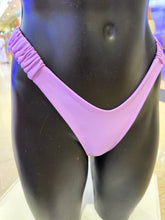 Load image into Gallery viewer, Lilac Sorrento Scrunch Side Bikini Bottoms