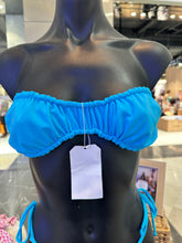 Load image into Gallery viewer, Sky Amalfi Ruched Strapless Top