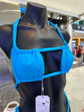 Load image into Gallery viewer, Sky Tulum Cut Out Peek A Boo Bikini Top