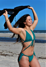 Load image into Gallery viewer, Teal String Bikini Set 8-10