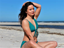 Load image into Gallery viewer, Teal String Bikini Set 8-10