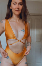 Load image into Gallery viewer, Cut Out One Piece Swimsuit (Cheeky Coverage) Size 6-8