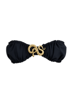 Load image into Gallery viewer, Obsidian Dune Serpent Bandeau Top
