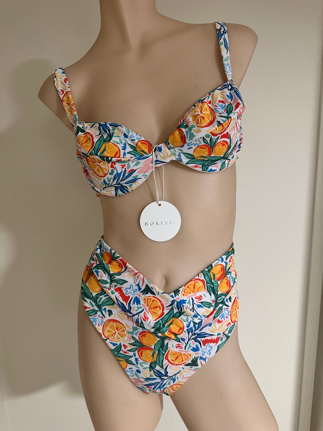 Underwire crossover waist set L-XL