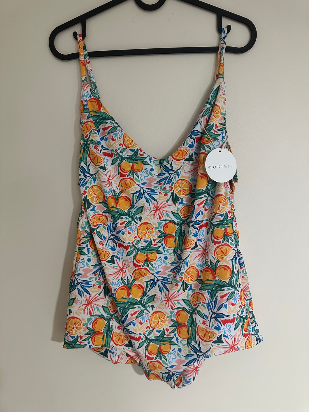 Boy leg plunging neckline one piece 12-14