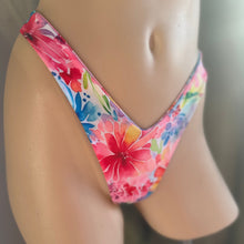 Load image into Gallery viewer, Customisable Miami V Cut Cheeky Bikini Bottoms
