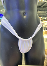 Load image into Gallery viewer, White thong on a mannequin in a store setting
