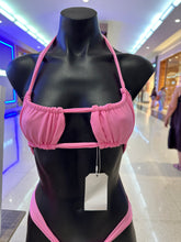 Load image into Gallery viewer, Cotton Candy Tulum Cut Out Peek A Boo Bikini Top
