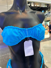 Load image into Gallery viewer, Sky Amalfi Ruched Strapless Top

