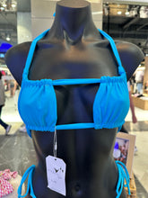 Load image into Gallery viewer, Sky Tulum Cut Out Peek A Boo Bikini Top
