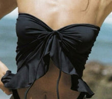 Load image into Gallery viewer, Obsidian Muse Ruffle Top
